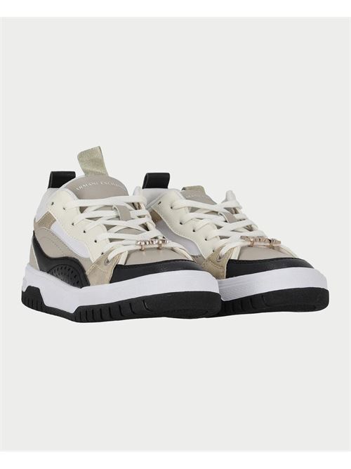 Sneakers donna Armani Exchange con logo ARMANI EXCHANGE | XDX168-XV894S949